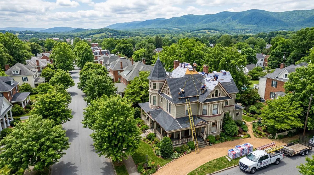 Roofing services in Salem, Virginia